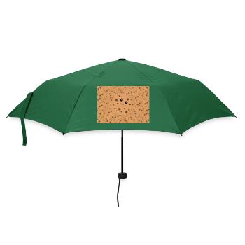 Viele Cookies - Regenschirm (klein) - Flaschengrün - Vorne