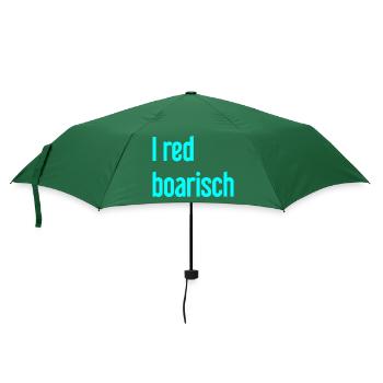 I red boarisch - Regenschirm (klein) - Flaschengrün - Vorne