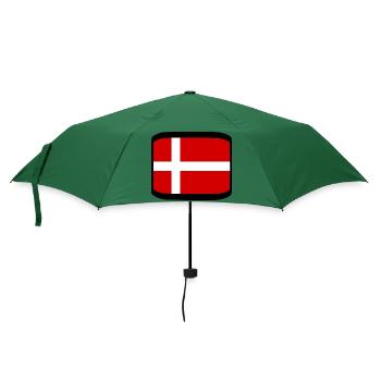 Dänemark - Regenschirm (klein) - Flaschengrün - Vorne