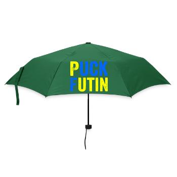 Puck futin - Regenschirm (klein) - Flaschengrün - Vorne