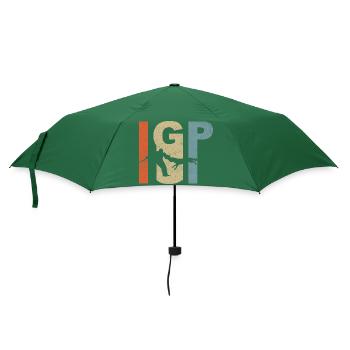 IGP Hundesport Schutzhund - Regenschirm (klein) - Flaschengrün - Vorne