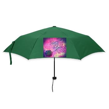 Persischer Lebensbaum Nr. 3 - Regenschirm (klein) - Flaschengrün - Vorne