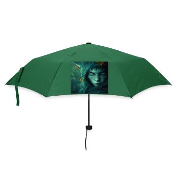 Elfe - Regenschirm (klein) - Flaschengrün - Vorne