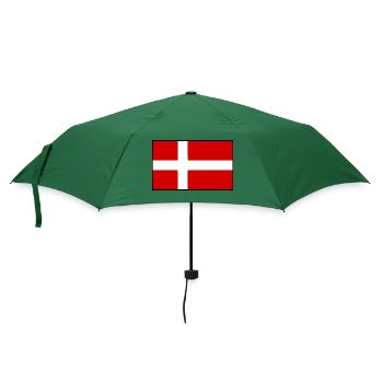 Dänemark - Regenschirm (klein) - Flaschengrün - Vorne