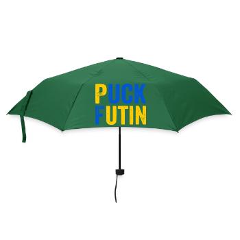 Puck futin - Regenschirm (klein) - Flaschengrün - Vorne