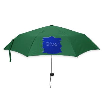 Blue - Regenschirm (klein) - Flaschengrün - Vorne