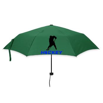 eishockey spieler - Regenschirm (klein) - Flaschengrün - Vorne