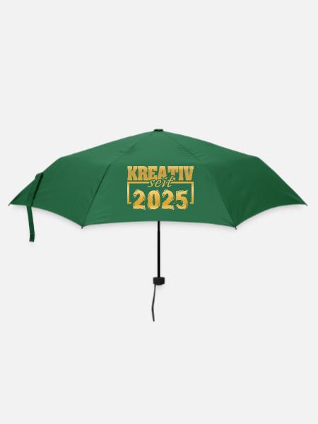 Webdesigner 2025 - Regenschirm (klein) - Flaschengrün