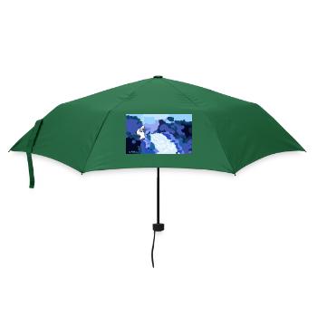 Im Frieden sein - Regenschirm (klein) - Flaschengrün - Vorne