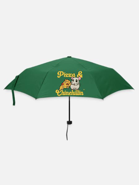 Chinchilla - Regenschirm (klein) - Flaschengrün