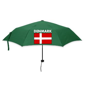 Dänemark - Regenschirm (klein) - Flaschengrün - Vorne