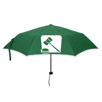 RICHTER GERICHTSSAAL URTEIL - Regenschirm (klein) - Flaschengrün - Vorne