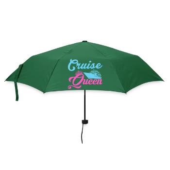 Cruise Queen Crusing Vacation Cruiser - Regenschirm (klein) - Flaschengrün - Vorne