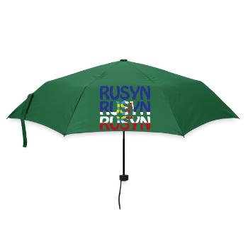 Karpaten Rusyn Rusnak Ethnische Gruppr Rus - Regenschirm (klein) - Flaschengrün - Vorne
