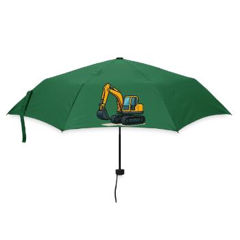 bagger comic - Regenschirm (klein) - Flaschengrün - Vorne