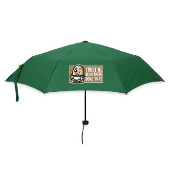 GLAUB MIR, BOHNE, DAS GETAN - Regenschirm (klein) - Flaschengrün - Vorne