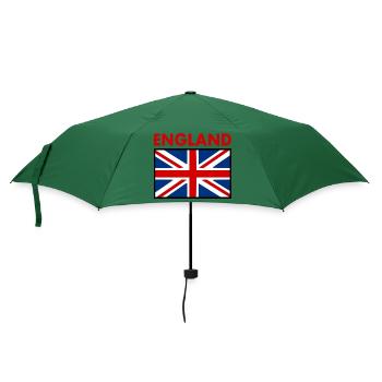 England - Regenschirm (klein) - Flaschengrün - Vorne