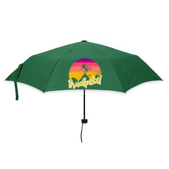 Bruchpilot - Regenschirm (klein) - Flaschengrün - Vorne