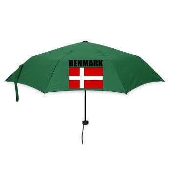 Dänemark - Regenschirm (klein) - Flaschengrün - Vorne