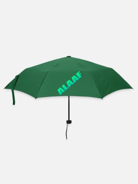 Alaaf - Regenschirm (klein) - Flaschengrün
