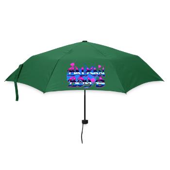 Balkan Junge Exyu Rock Bosnien Kroatien Serbien - Regenschirm (klein) - Flaschengrün - Vorne