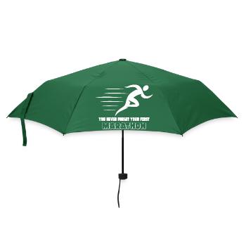Biking Running Marathon Triathlon Fahrrad - Regenschirm (klein) - Flaschengrün - Vorne