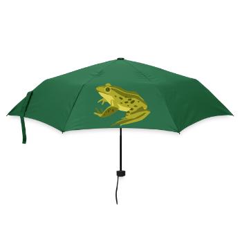 Meerestiere - Regenschirm (klein) - Flaschengrün - Vorne