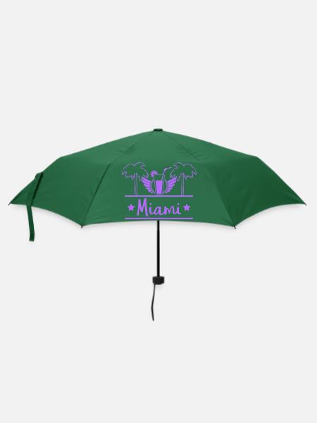 miami - Regenschirm (klein) - Flaschengrün