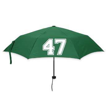 47 - Regenschirm (klein) - Flaschengrün - Vorne