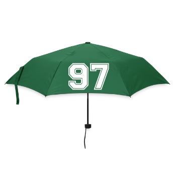 97 - Regenschirm (klein) - Flaschengrün - Vorne