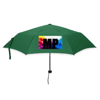 MP Colour - Regenschirm (klein) - Flaschengrün - Vorne