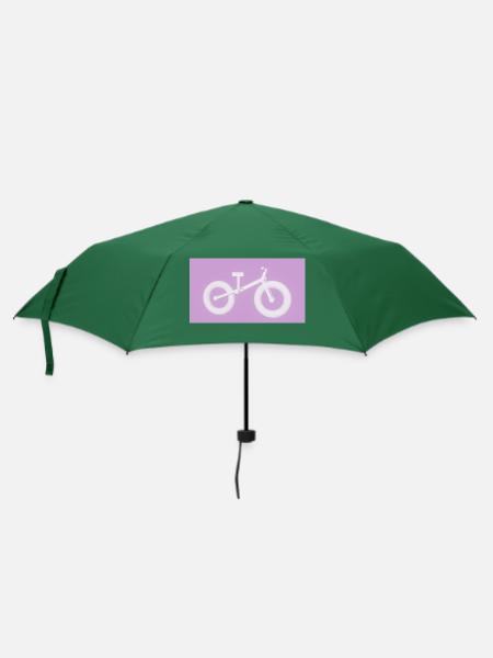 Fahrrad - Regenschirm (klein) - Flaschengrün