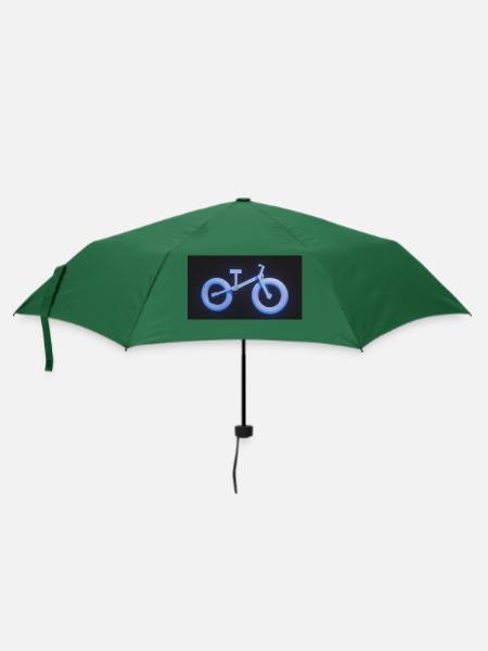 Fahrrad - Regenschirm (klein) - Flaschengrün