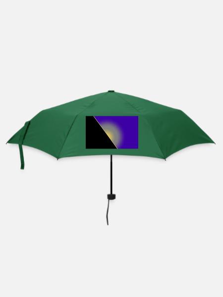 Kreis - Regenschirm (klein) - Flaschengrün