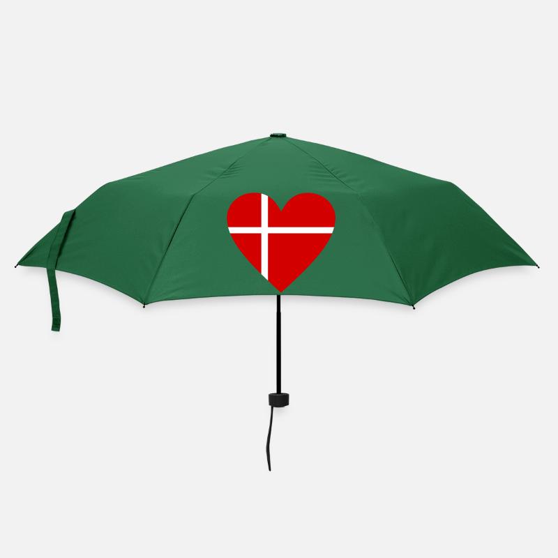 Danemark - Parapluie standard - vert bouteille