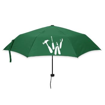 Werkzeug Hammer Zange Schraubenschlüssel - Regenschirm (klein) - Flaschengrün - Vorne