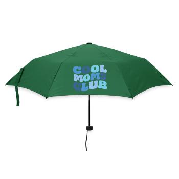 Cool Moms Club - Regenschirm (klein) - Flaschengrün - Vorne