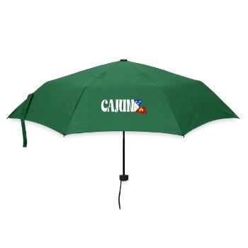 Cajun Stolz Louisiana Wurzeln Patriotisch - Regenschirm (klein) - Flaschengrün - Vorne