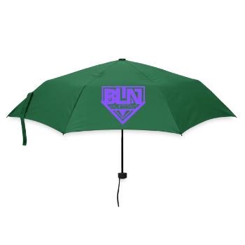 Berlin BLN Hauptstadt Purple - Regenschirm (klein) - Flaschengrün - Vorne