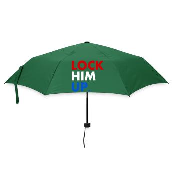 Lock him up - Regenschirm (klein) - Flaschengrün - Vorne