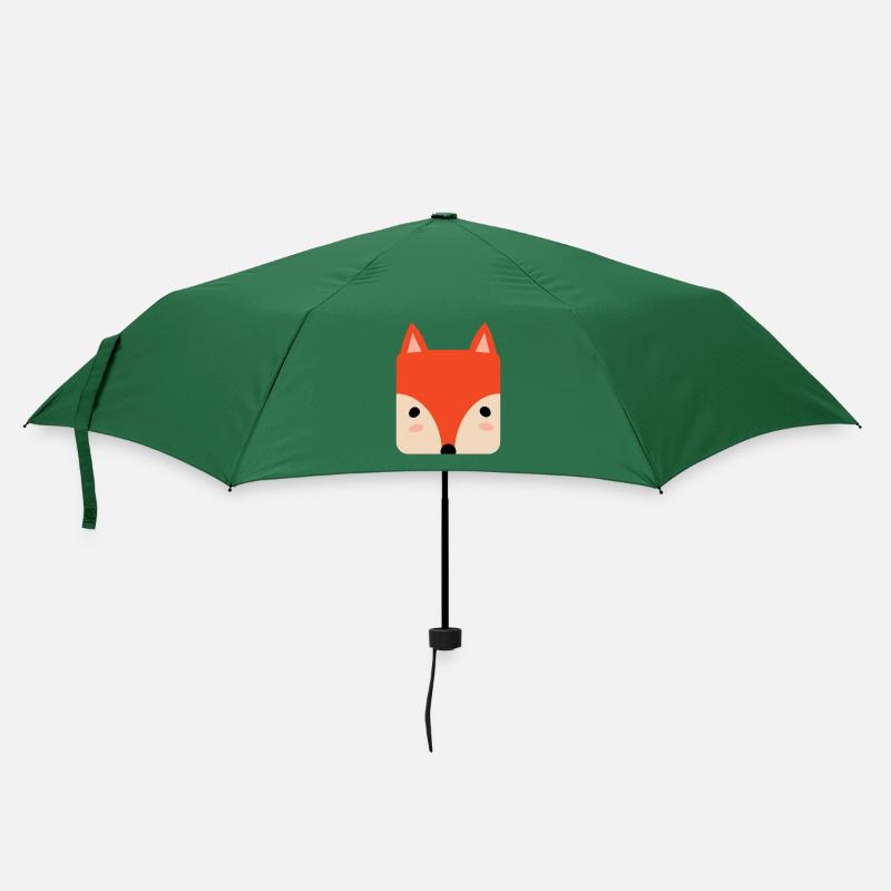 Fox - Umbrella (small) - bottlegreen