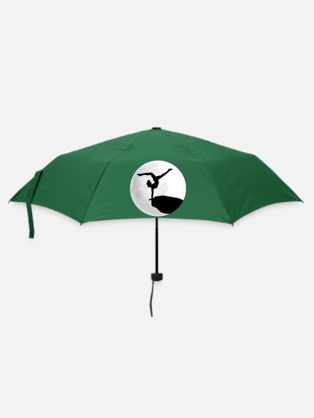 turnen turnerin turnt - Regenschirm (klein) - Flaschengrün
