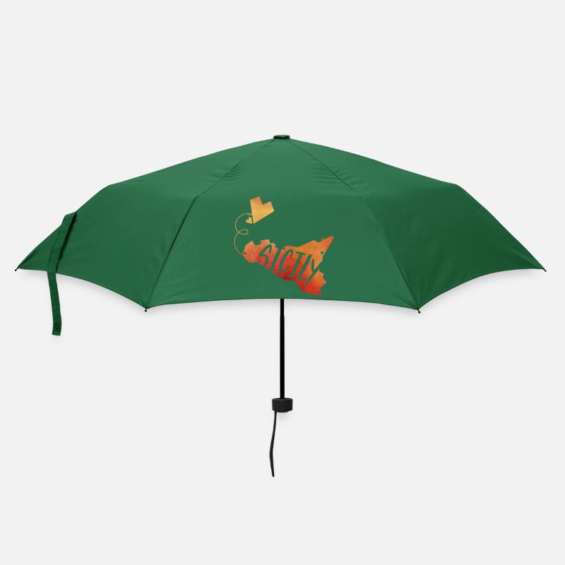 Sicile - Parapluie standard - vert bouteille