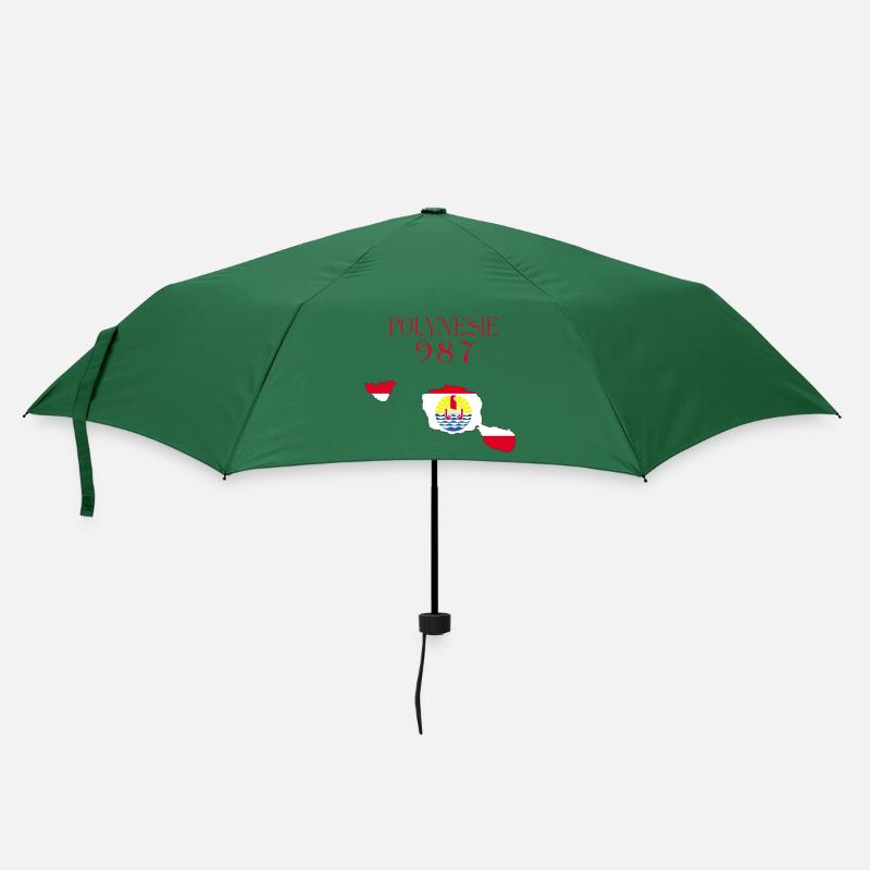 Polynésie - Parapluie standard - vert bouteille