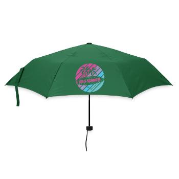 90's summer - Regenschirm (klein) - Flaschengrün - Vorne