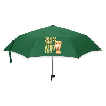 Djembespieler, Schlagzeuger, Musik, Schlagzeuger, Schlagzeuger - Regenschirm (klein) - Flaschengrün - Vorne