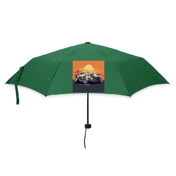 AC COBRA KOLLEKTION VINTAGE - Regenschirm (klein) - Flaschengrün - Vorne