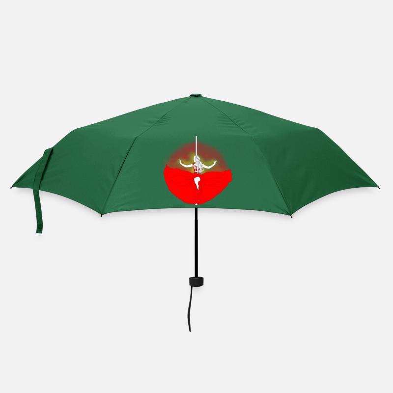 Pole dance en chaleur - Parapluie standard - vert bouteille