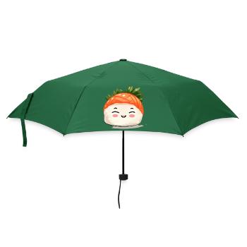 Sushi - Regenschirm (klein) - Flaschengrün - Vorne
