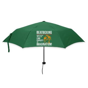 Beatboxing-Kultur Rhythmische Beatbox-Artistik Musik - Regenschirm (klein) - Flaschengrün - Vorne